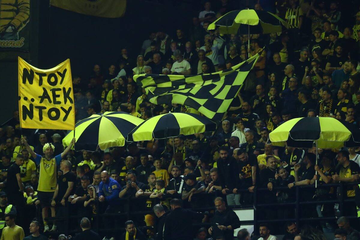 «Κόλαση» η Sunel Arena από 9.000 ΑΕΚτζήδες για τον «τελικό» με τη Μπανταλόνα! (VIDEO)