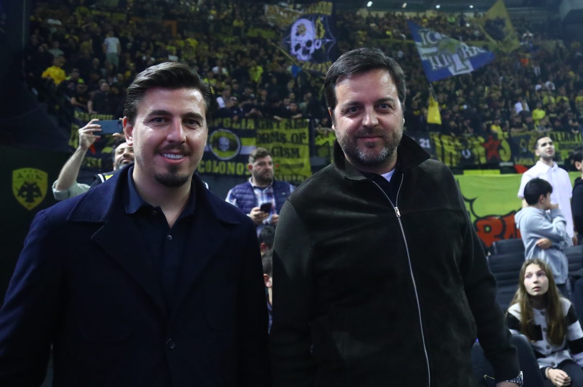 Στην Sunel Arena ο Ριμπάλτα για τον αγώνα της ΑΕΚ με την Μπανταλόνα