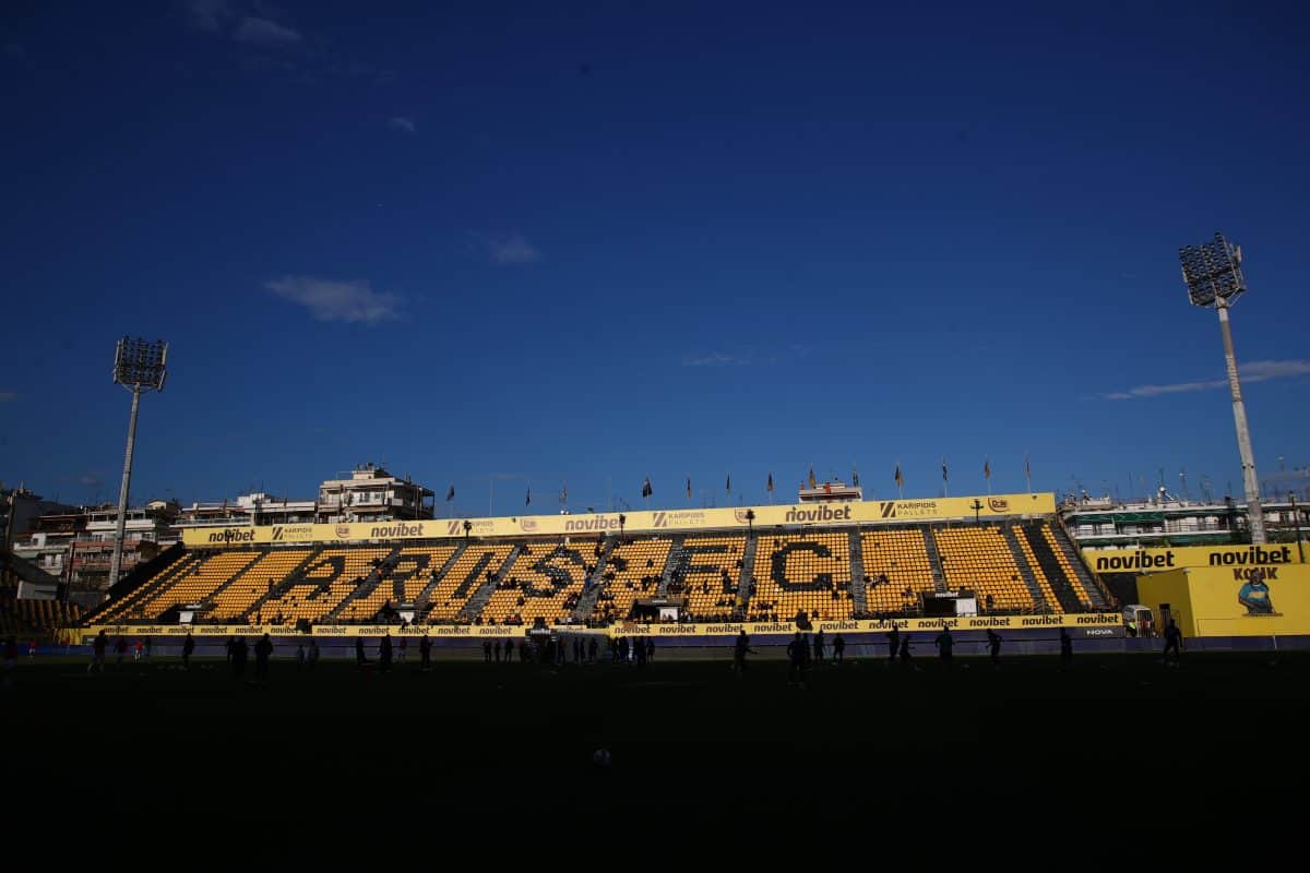 Άδειες οι κερκίδες στο «Κλεάνθης Βικελίδης» για το Άρης–Βόλος (ΦΩΤΟ)