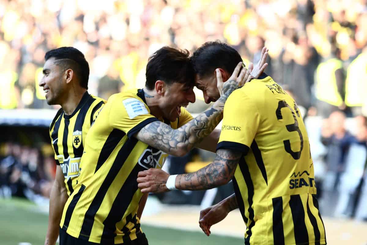 AEK-ΠΑΟΚ: Ο Περέιρα την σέντρα-σουτ, ο Κεντζιόρα το αυτογκόλ για το 1-0 (VIDEO)