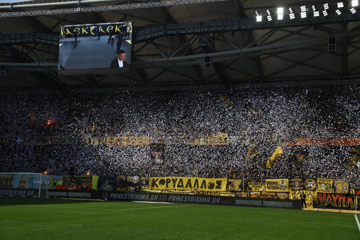 Ο Αντώνης Ηλιόπουλος αποθέωσε τον κόσμο της ΑΕΚ! (VIDEO)