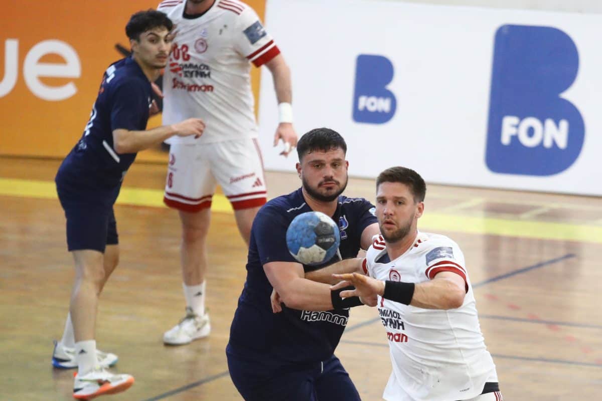 Χάντμπολ: Στους τελικούς ο Ολυμπιακός που νίκησε τον Ιωνικό Νέας Φιλαδέλφειας