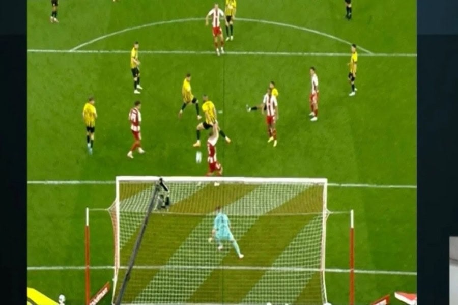 Επιβεβαίωση από λογαριασμό διατησίας: Οφσάιντ το γκολ του Γιαζίτσι στο Ολυμπιακός – ΑΕΚ (VIDEO)