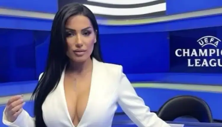 Champions League μέσα από τα μάτια της παρουσιάστριας από το Κόσοβο (ΦΩΤΟ)