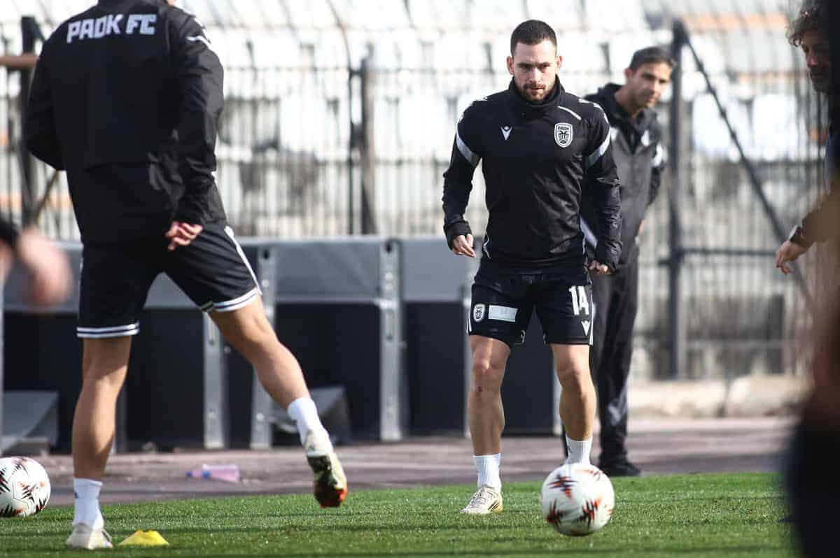 Με Ζίβκοβιτς, Μεϊτέ και Κένι η προπόνηση του ΠΑΟΚ ενόψει ΑΕΚ!