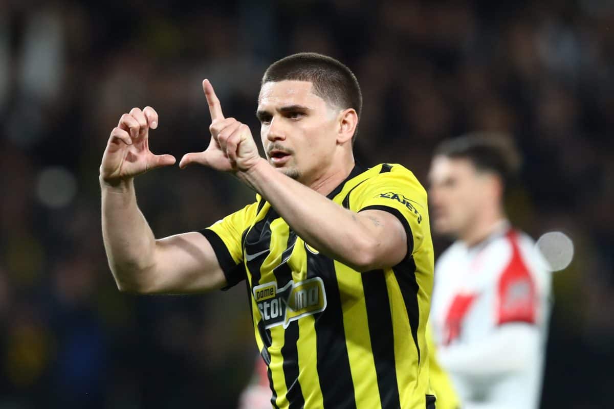 ΑΕΚ: Ο Μαρίν αφιέρωσε το γκολ του στον Μιρτσέα Λουτσέσκου!