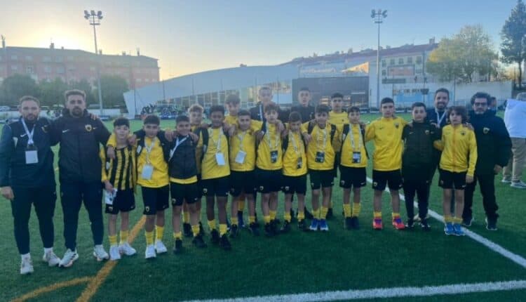 Η Κ13 της ΑΕΚ Πρώτη στον Όμιλο στο Iber Cup με εξαιρετικές εμφανίσεις