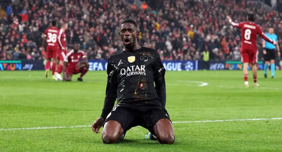 Champions League: H Παρί «λύγισε» την Λίβερπουλ στο Άνφιλντ και πέρασε στα ημιτελικά