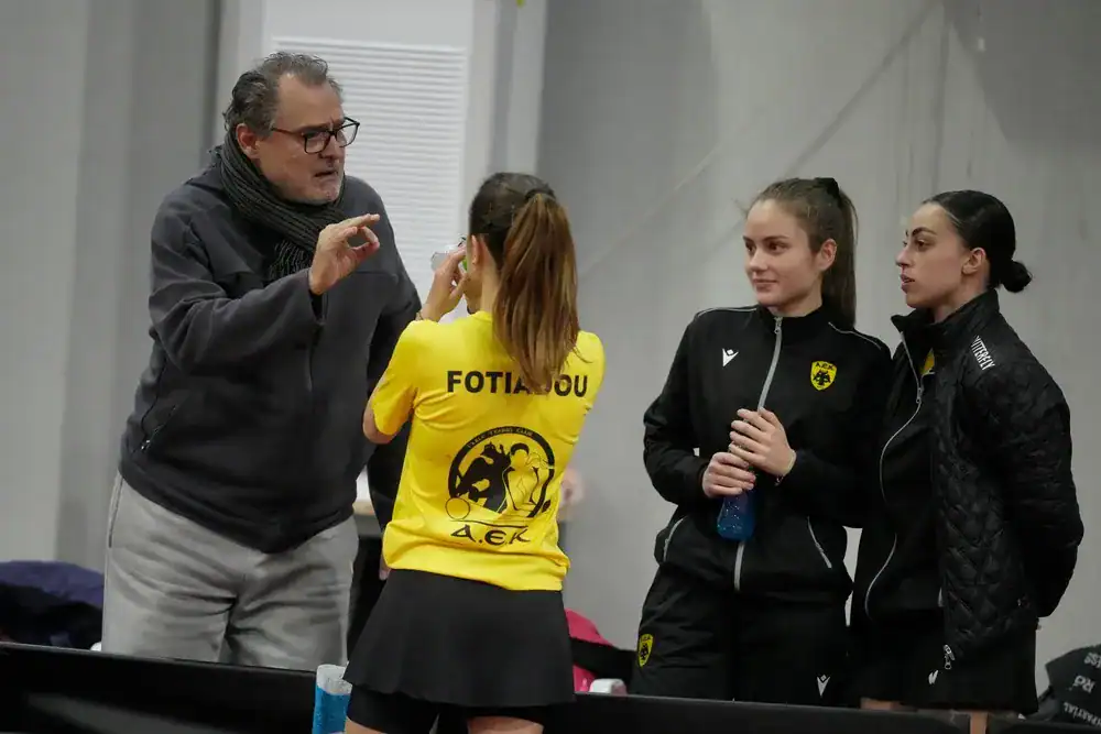 ΑΕΚ: Φινάλε στην 8η θέση στο Europe Trophy για την γυναικεία ομάδα πινγκ πονγκ