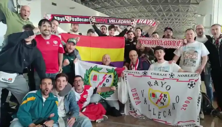 Οπαδοί της Ράγιο στην Αθήνα για το παιχνίδι κόντρα στην ΑΕΚ (VIDEO)