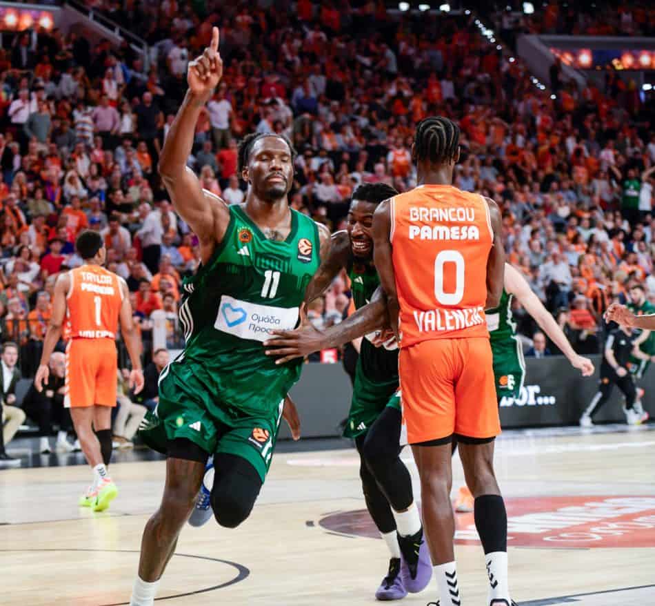 Euroleague: Με buzzer beater του Χέιζ Ντέιβις ο Παναθηναϊκός νίκησε την Βαλένθια και έκανε το 2-0 στη σειρά