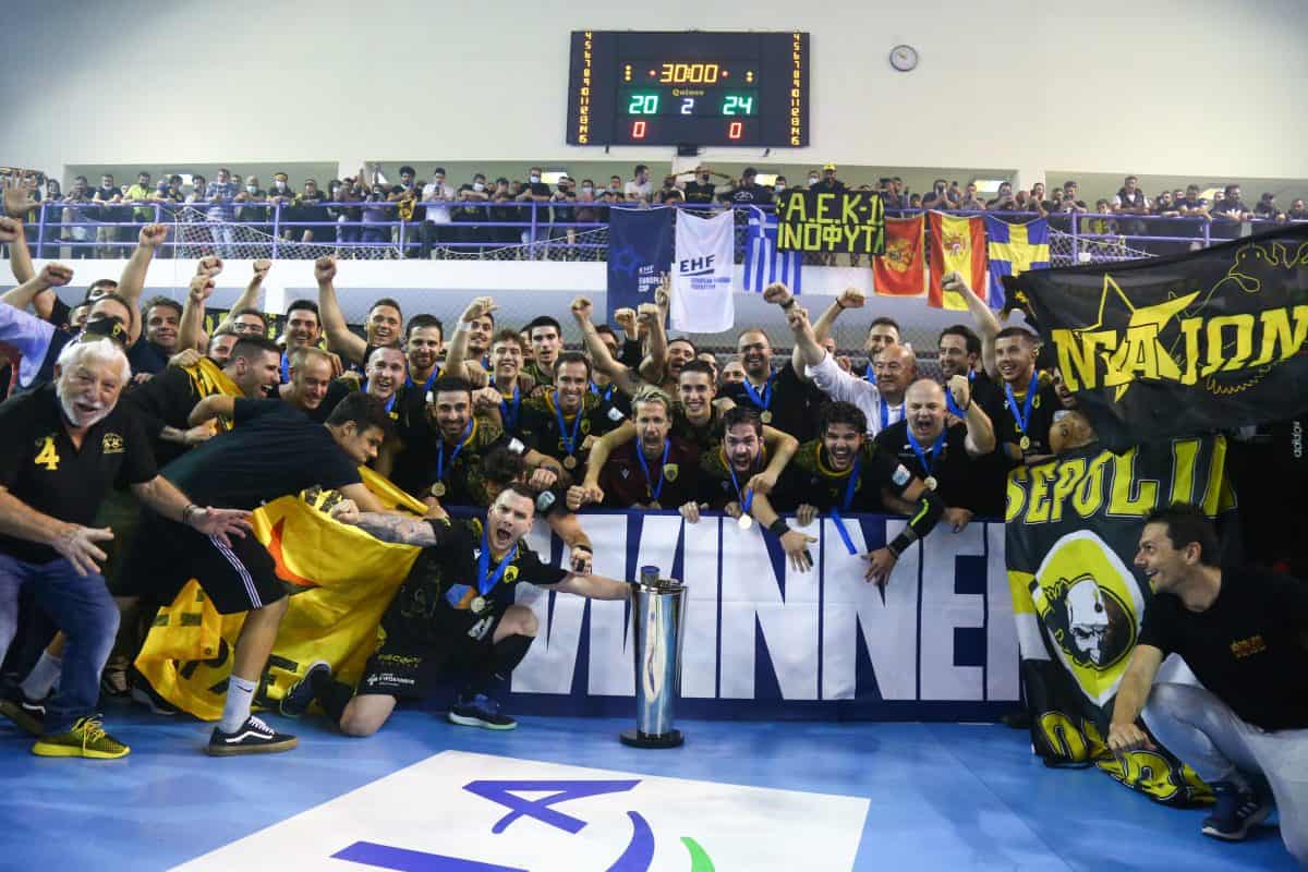 Η ΑΕΚ σήκωσε σαν σήμερα το πρώτο της Ευρωπαϊκό στο χάντμπολ – Η πορεία της την τελευταία εξαετία!