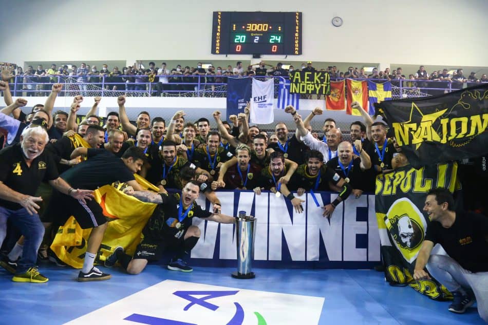 Η ΑΕΚ σήκωσε σαν σήμερα το πρώτο της Ευρωπαϊκό στο χάντμπολ – Η πορεία της την τελευταία εξαετία!