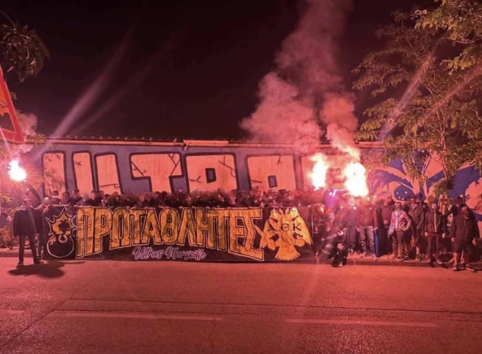 Στη Μασσαλία γιόρτασαν το πρωτάθλημα της ΑΕΚ (ΦΩΤΟ)