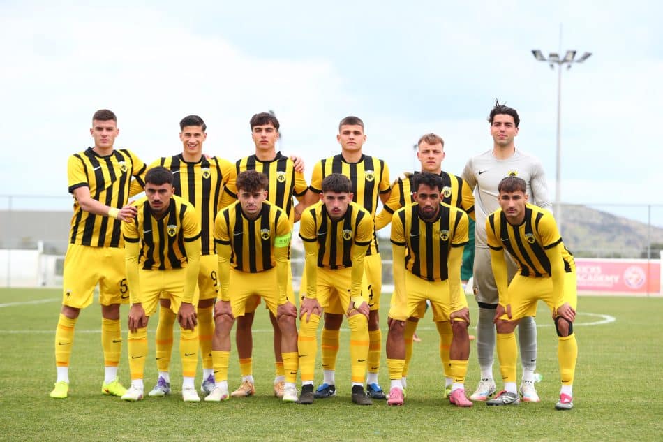 Ισόπαλη η ΑΕΚ Κ19 (1-1) κόντρα στην Κηφισιά – Σκόραρε ξανά ο Αργυρίου