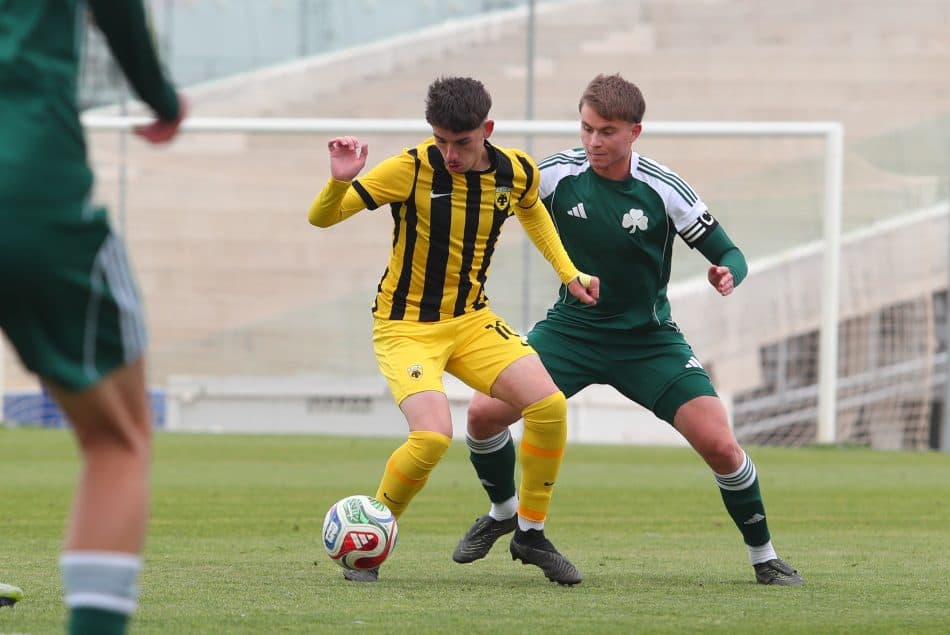 Η ΑΕΚ Κ19 αναδείχθηκε ισόπαλη (0-0) με τον Παναθηναϊκό
