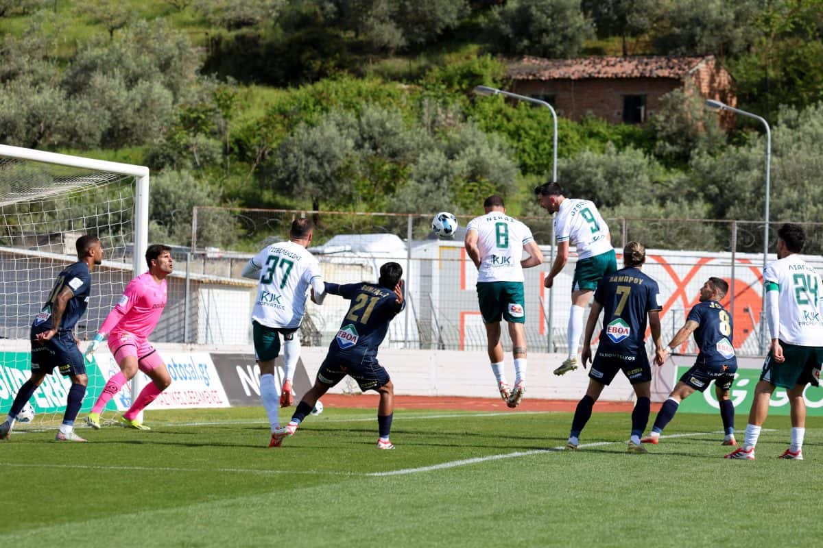 Super League: «Ξέσπασε» ο Λεβαδειακός με 5άρα στον Βόλο και κρατάει την πέμπτη θέση
