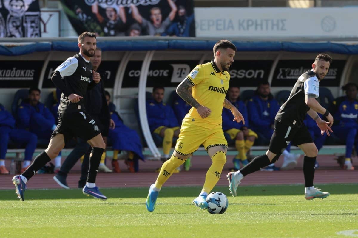 Super League: Πήρε τη νίκη στην Κρήτη ο Άρης (0-2) κόντρα στον Κυπελλούχο ΟΦΗ