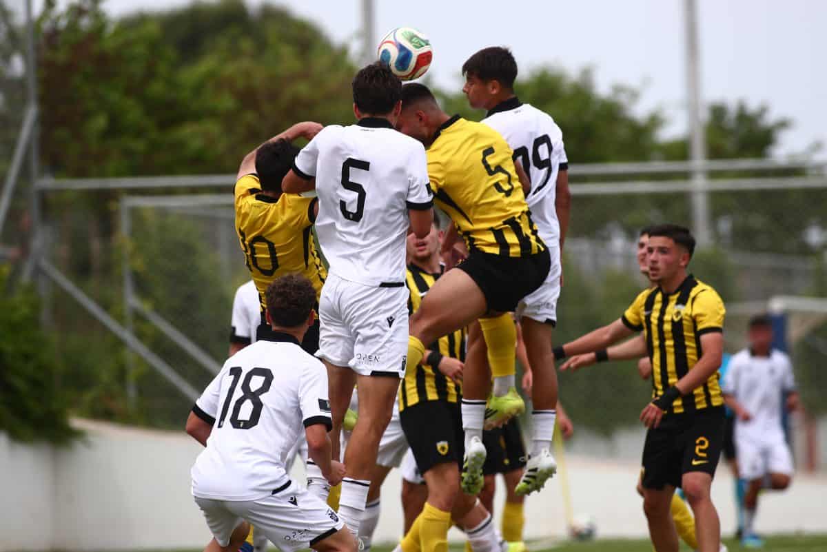 Τα highlights της νίκης της ΑΕΚ Κ17 με 3-1 κόντρα στον ΠΑΟΚ(VIDEO)