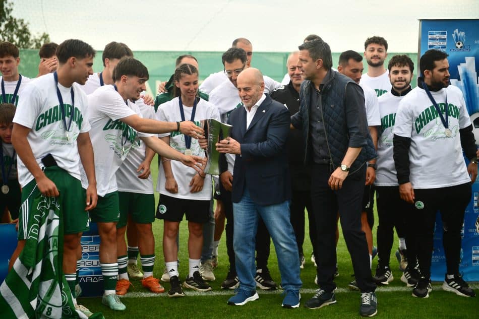 Ο Αλαφούζος σήκωσε το πρωτάθλημα Κ17 του Παναθηναϊκού