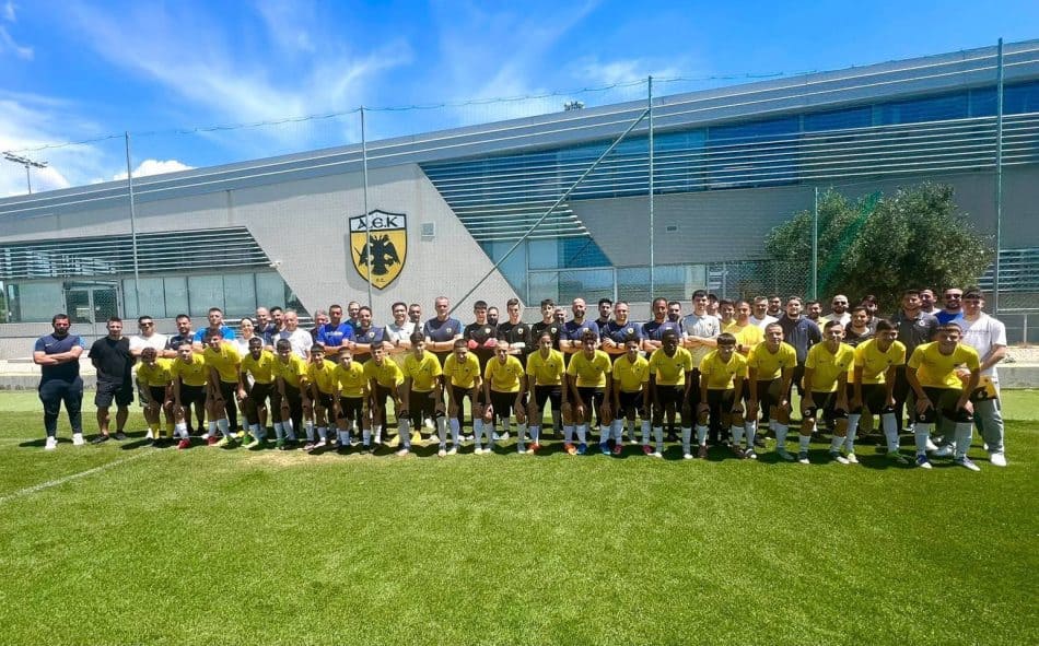 Ολοκληρώθηκε με επιτυχία η δεύτερη ημέρα του σεμιναρίου του Δικτύου Ακαδημιών της ΑΕΚ (ΦΩΤΟ)