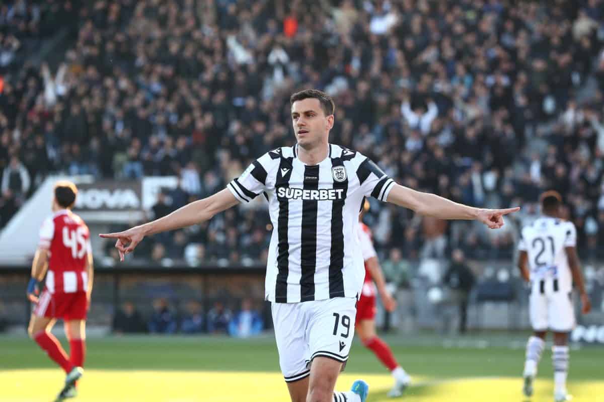 ΠΑΟΚ-Ολυμπιακός: Ο Γερεμέγεφ γρήγορα το 1-0 (VIDEO)