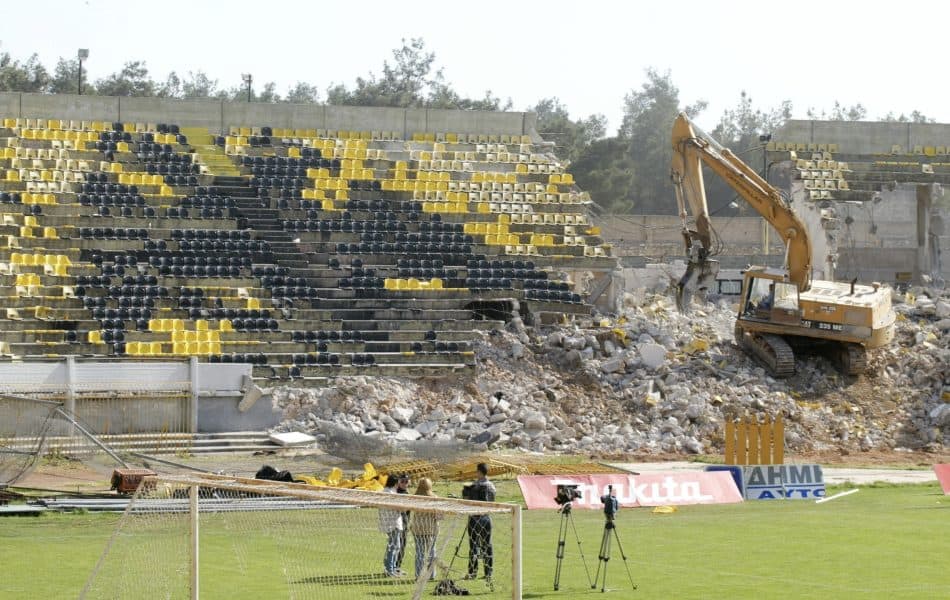 Σαν σήμερα το 2003: Η κατεδάφιση του ιστορικού γηπέδου της ΑΕΚ, «Νίκος Γκούμας»