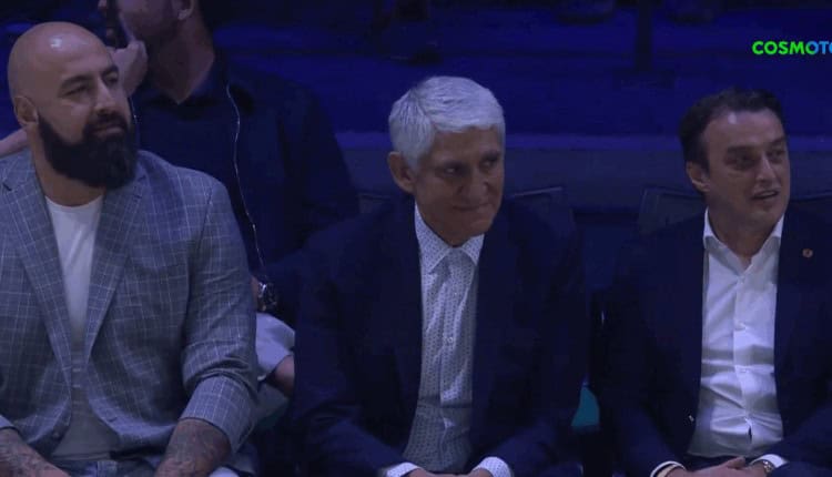 Στον μεγάλο τελικό του BCL ανάμεσα σε ΑΕΚ και Ρίτας, ο Παναγιώτης Γιαννάκης και ο Πέρο Άντιτς (ΦΩΤΟ)