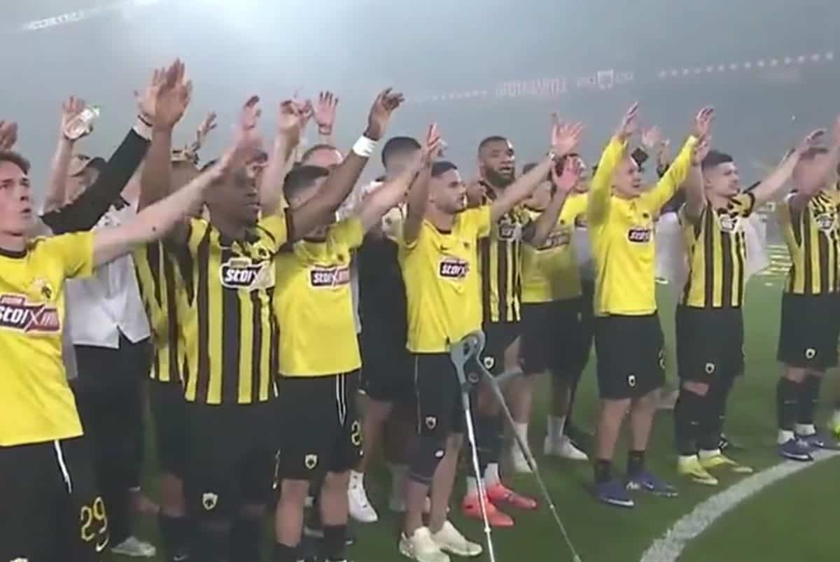 Στο πάρτι και ο Μιγιάτ Γκατσίνοβιτς με τις πατερίτσες στο χέρι! (VIDEO)