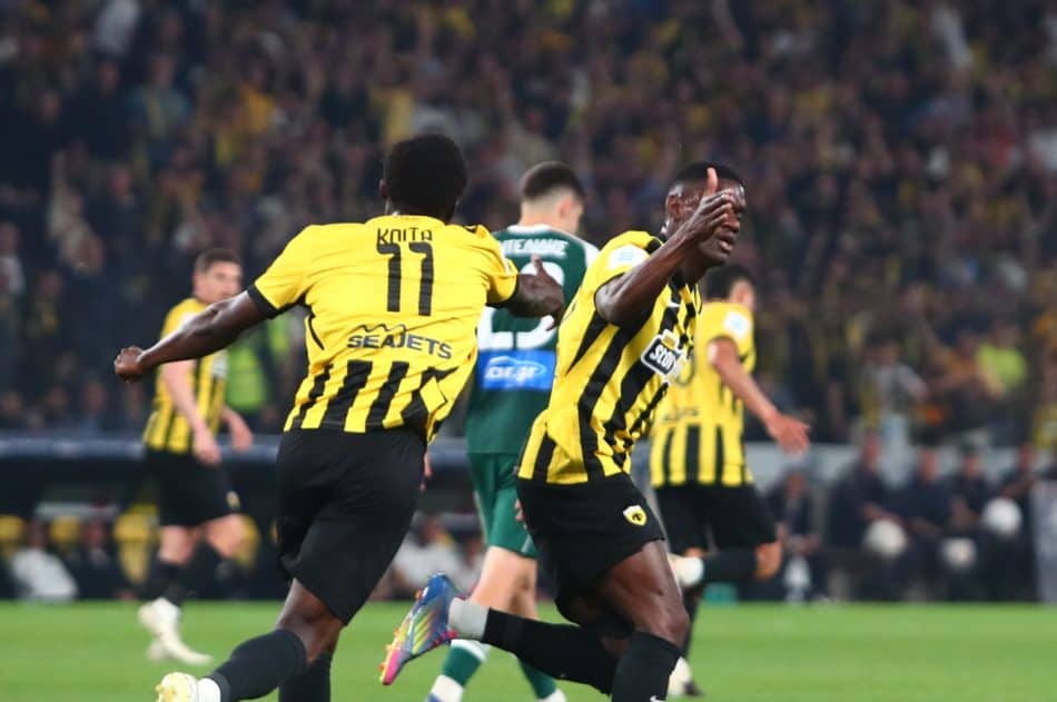 AEK-Παναθηναϊκός: Ο Ζίνι το «κάρφωσε» για το 1-1! (VIDEO)