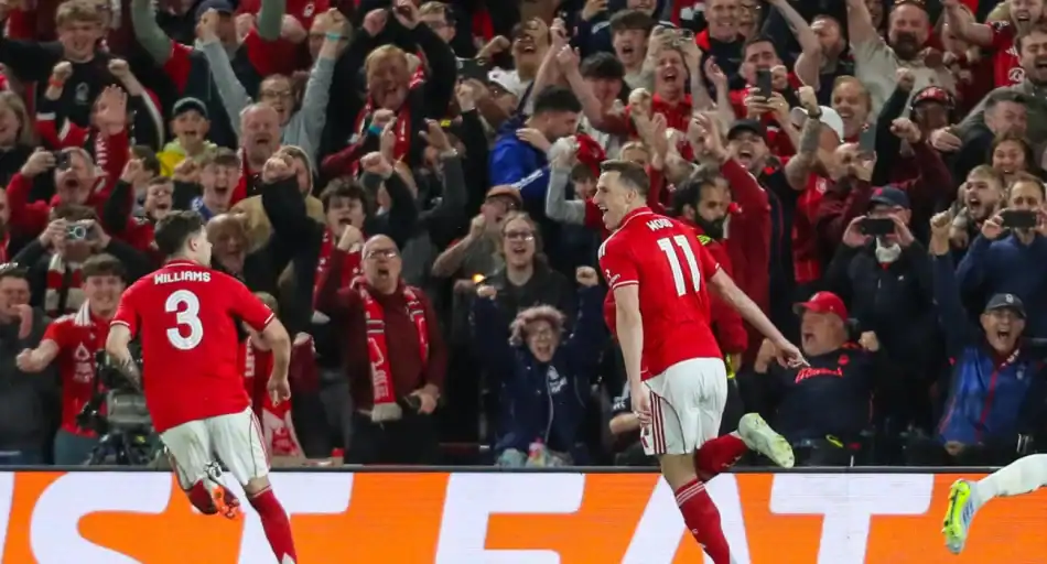 Europa League: Η Νότιγχαμ έκανε βήμα πρόκρισης με 1-0 απέναντι στην Άστον Βίλα
