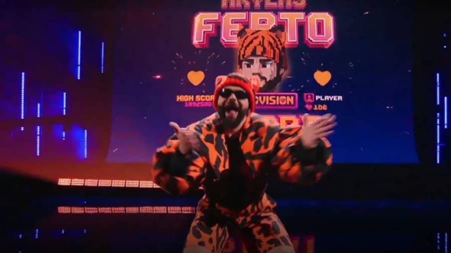 Ο Ακύλας ξεσήκωσε το κοινό στη σκηνή της Eurovision (VIDEO)