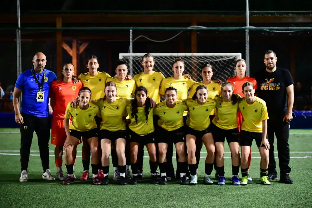 ΑΕΚ: Στο Ολυμπιακό Χωριό ο αυριανός τελικός futsal γυναικών κόντρα στο Καρπενήσι