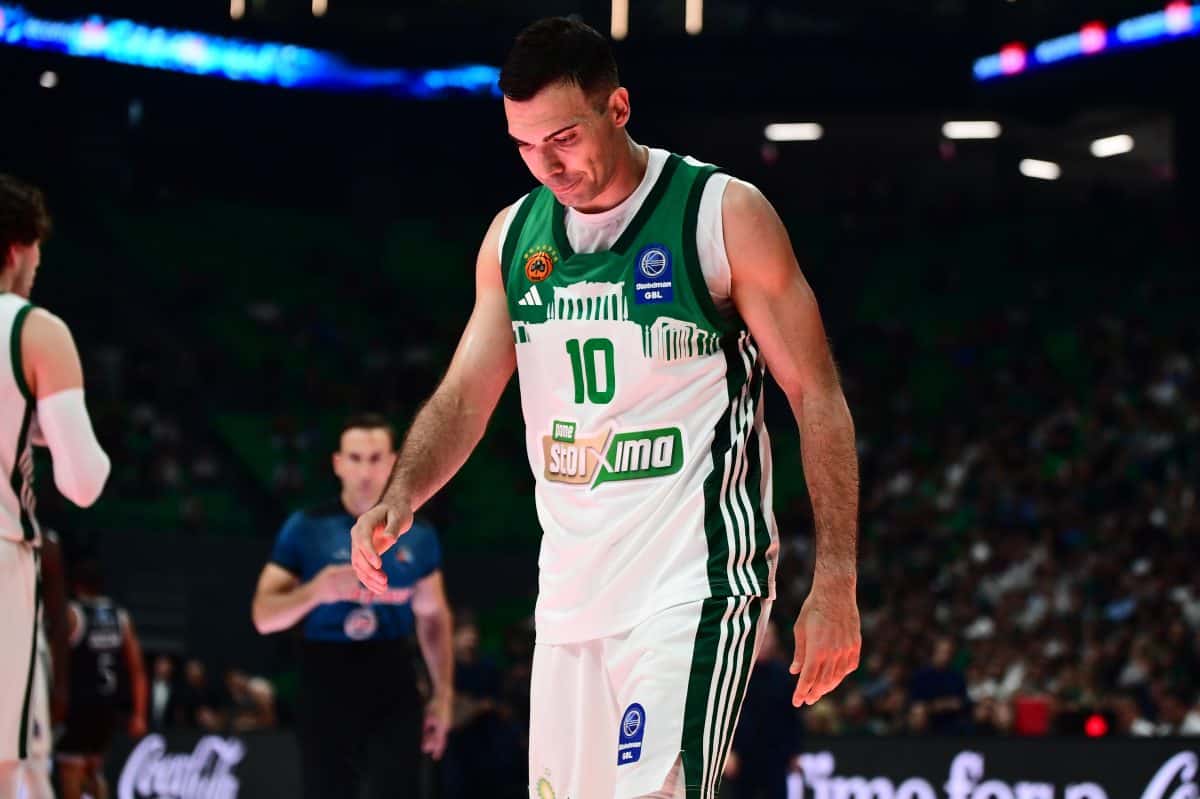 Χωρίς Σλούκα και στο Game 2 των τελικών ο Παναθηναϊκός