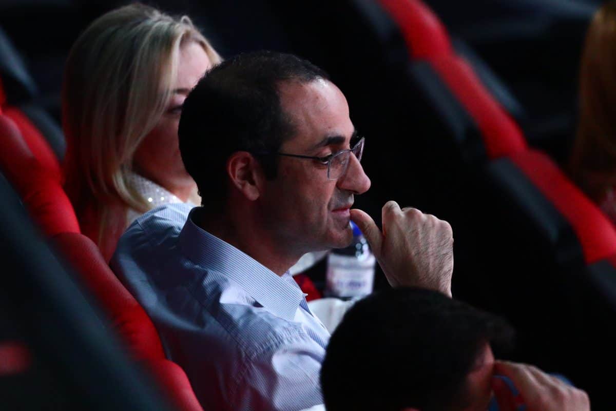 Στο ΣΕΦ ο Γρηγόρης Δημητριάδης για το Game 3 του Ολυμπιακού με τον Παναθηναϊκό
