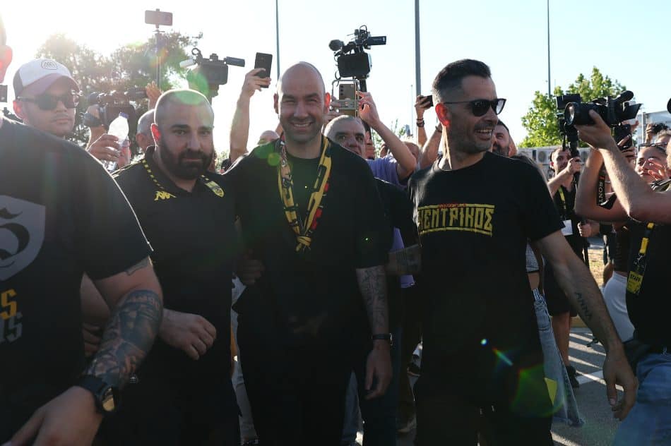 Σπανούλης για τον κόσμο του Άρη: «Αυτή η υποδοχή δεν είναι μόνο για μένα αλλά για την αρχή του οράματος του Άρη»
