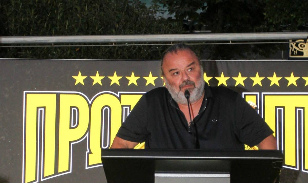 «ΑΕΚ, μόνο ΑΕΚ»: Το νέο αγαπημένο σύνθημα του Ηλιόπουλου και η προτροπή προς τον λαό της Ενωσης!