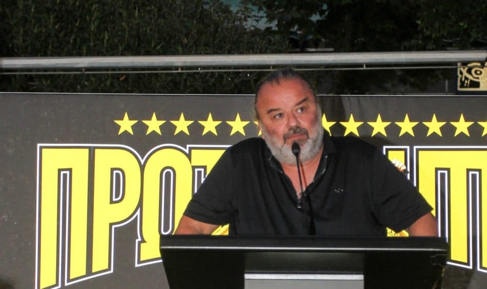 «ΑΕΚ, μόνο ΑΕΚ»: Το νέο αγαπημένο σύνθημα του Ηλιόπουλου και η προτροπή προς τον λαό της Ενωσης!