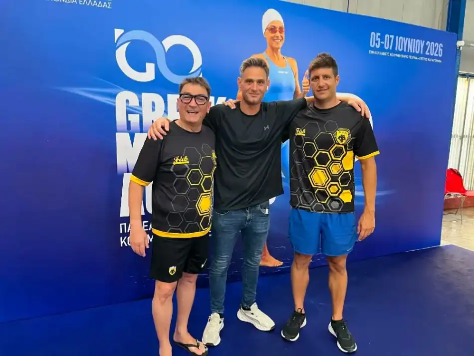 ΑΕΚ: Διακρίσεις για τους Masters στο Πανελλήνιο πρωτάθλημα κολύμβησης