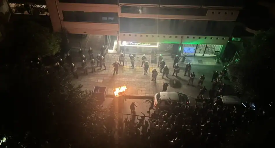 Επεισόδια έξω από το σπίτι του ιδιοκτήτη της ΑΕΛ – Κυνηγητό και προσαγωγές από την αστυνομία!