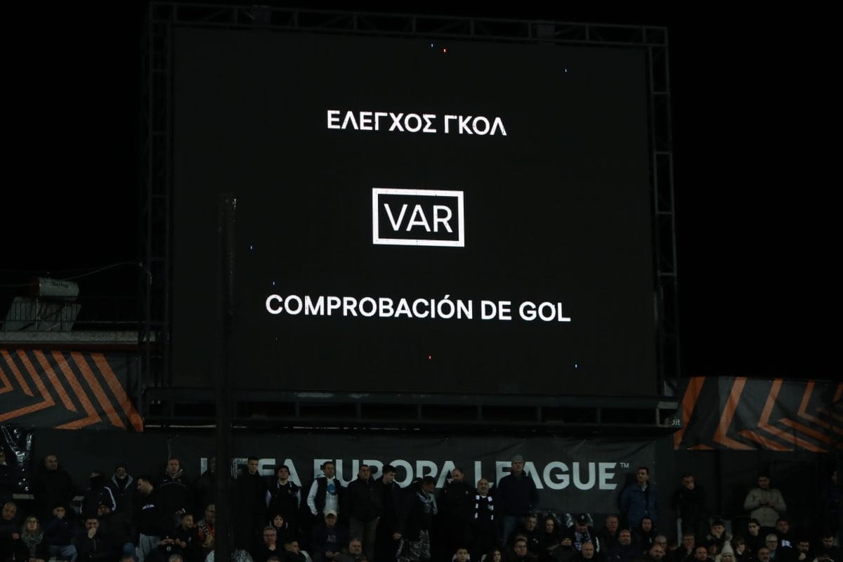 Τι ισχύει με το VAR στα ευρωπαϊκά παιχνίδια των ελληνικών ομάδων