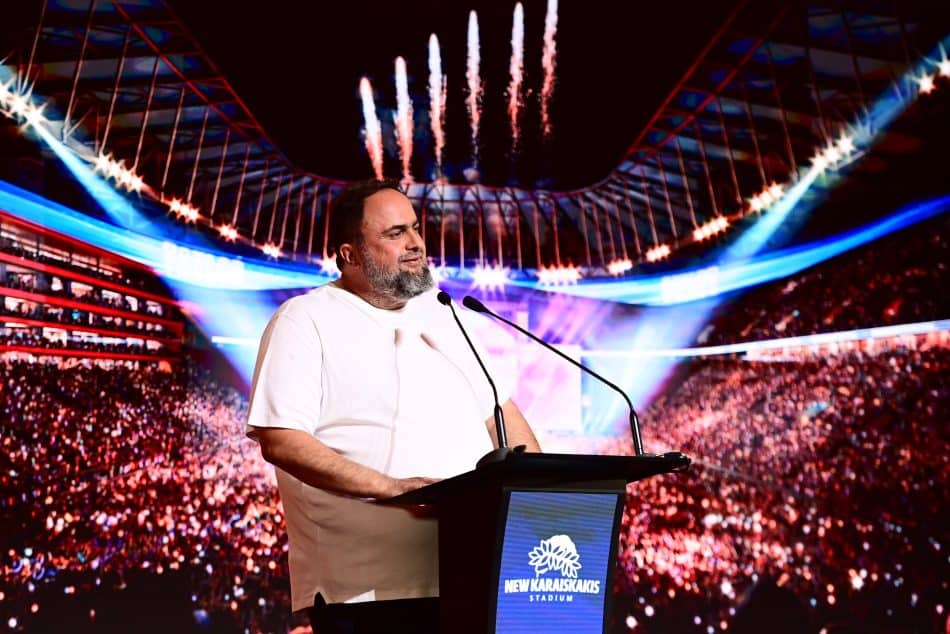 Μαρινάκης για νέο «Καραϊσκάκης»: «Θα κοστίσει 250 εκατ. ευρώ με 53.000 θεατές» (ΦΩΤΟ)