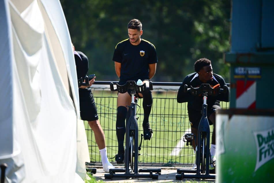AEK: Προπόνηση μόνο για αποφόρτιση