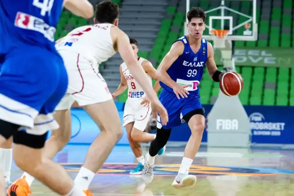 EuroBasket U20: «Γαλανόλευκη» κυριαρχία επί της Τουρκίας και 5η θέση για την Εθνική Νέων