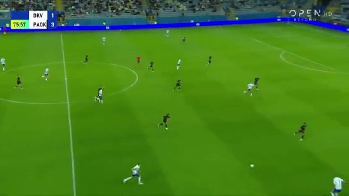Μείωσε σε 2-3 η Ντιναμό Κιέβου τον ΠΑΟΚ (VIDEO)