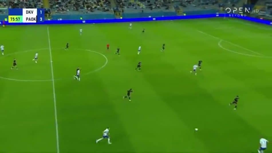 Μείωσε σε 2-3 η Ντιναμό Κιέβου τον ΠΑΟΚ (VIDEO)