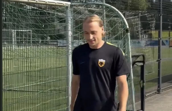 H πρώτη προπόνηση του Λόβρο Μάγερ με την ΑΕΚ! (VIDEO)
