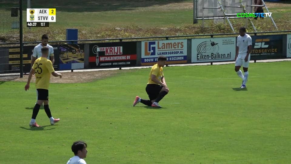 ΑΕΚ-Σιντ Τρουίντεν: Το 3-0 με τον Γιόβιτς! (VIDEO)