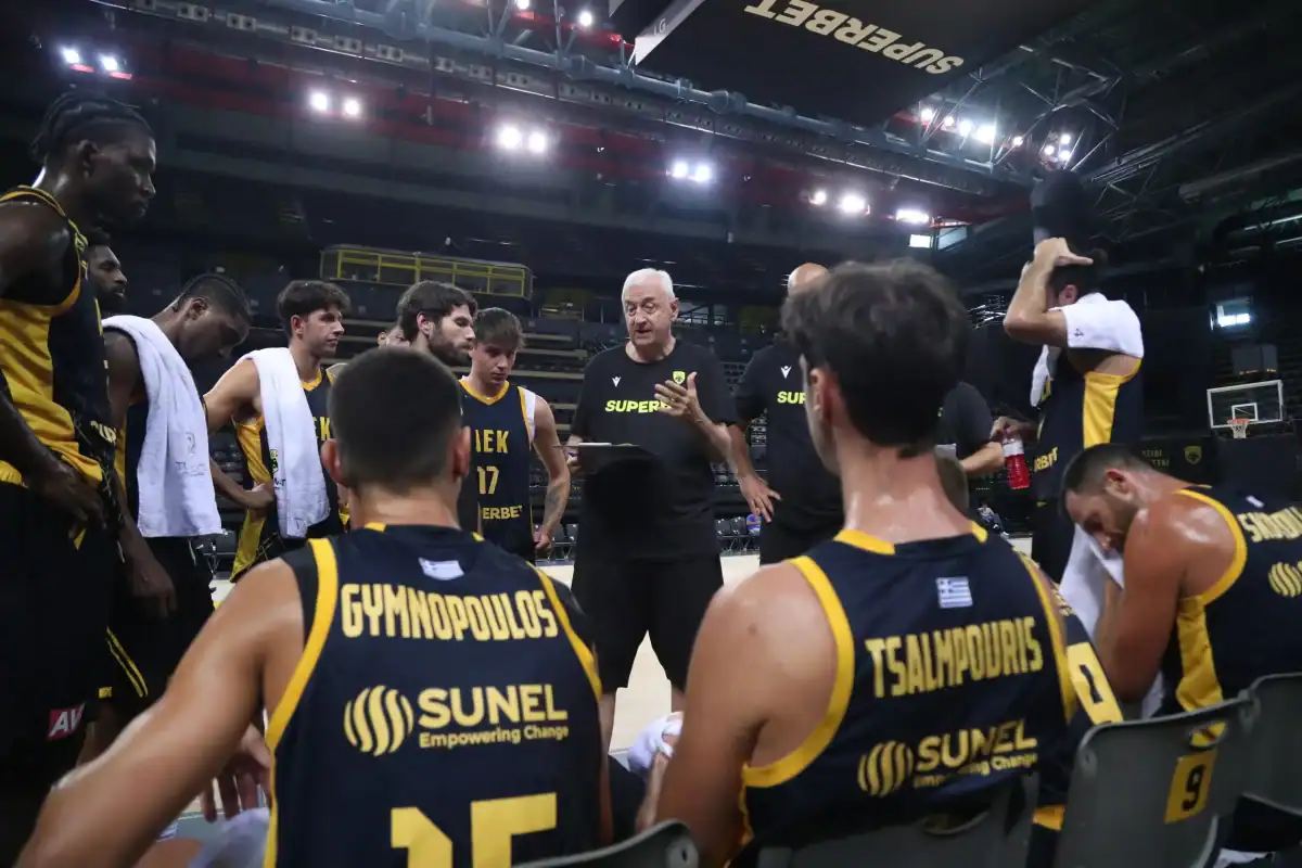 Πρεμιέρα με φιλική νίκη (101-75) για την ΑΕΚ απέναντι στη Μεγαρίδα