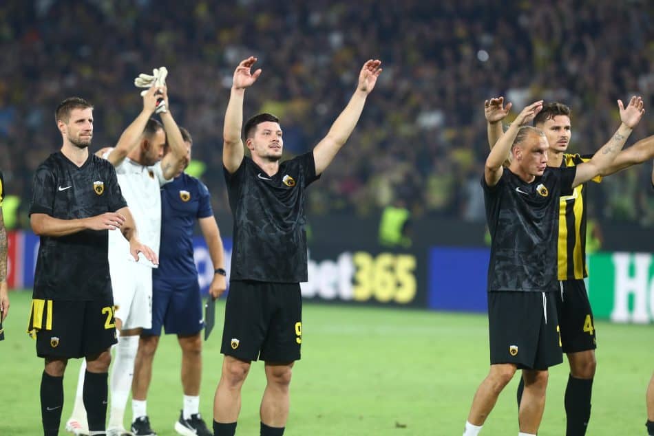 Εκτοξεύτηκε η ΑΕΚ στην βαθμολογία της UEFA – Το 2025 στην 159η θέση, φέτος ήδη στην 72η